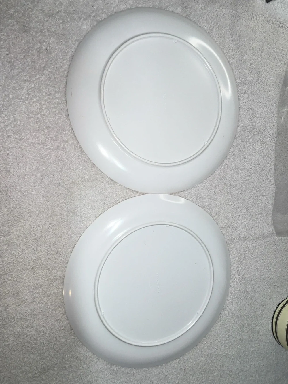 McDonald's Yellow and Blue Ronald McDonald Decorative Plates